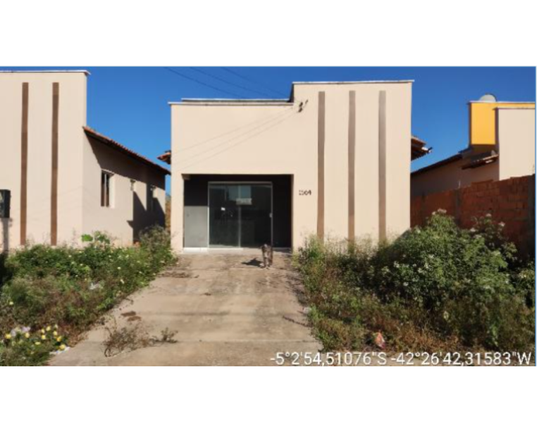 Altos/PI - Santa Inês - Casa com 58 m² Casas em leilão | Franco Leilões