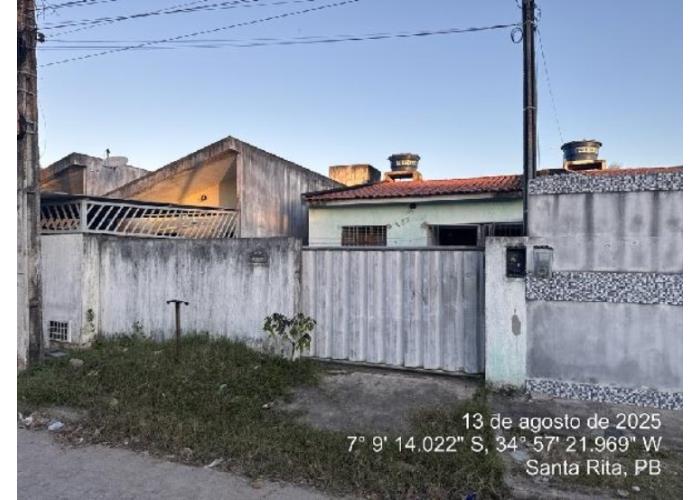 Imagem do imóvel SANTA RITA/PB - TIBIRI - Casa com 70m² Leilão Caixa Econômica