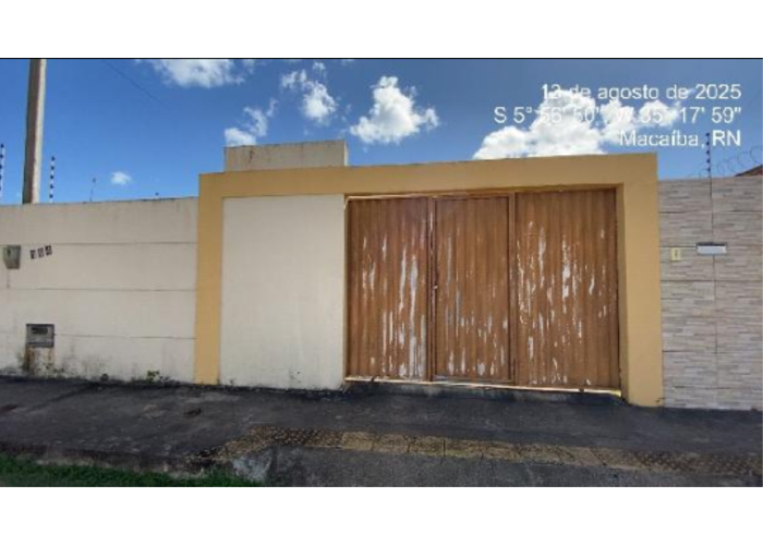 Imagem do imóvel Macaíba/RN - Bela Macaíba - Casa com 59 m² Leilão Caixa Econômica