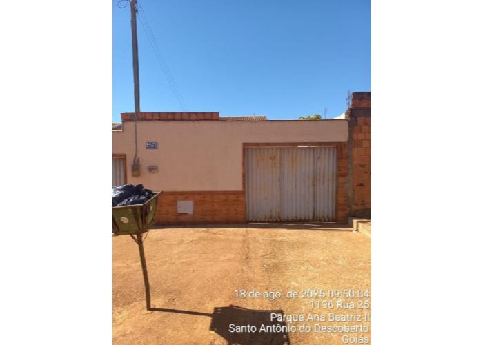 Imagem do imóvel Santo Antônio do descoberto/GO - JARDIM ANA BEATRIZ II - Casa com 69m² Leilão Caixa Econômica