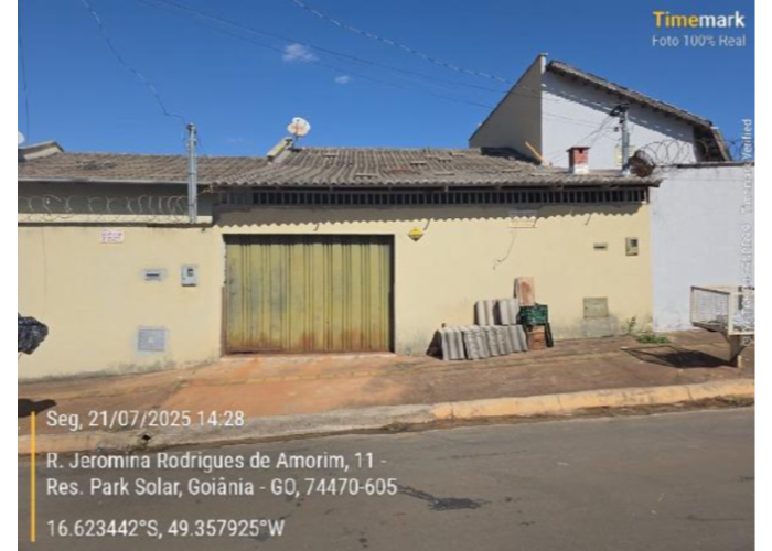 Imagem do imóvel Goiânia/GO - Residencial Park Solar - Casa com 90m² Leilão Caixa Econômica