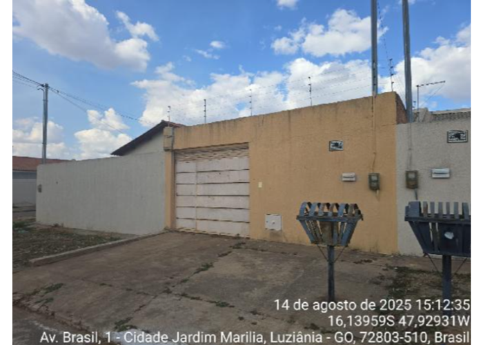 Imagem do imóvel Luziânia/GO - Cidade Jardim Marilia - Casa com 69m² Leilão Caixa Econômica