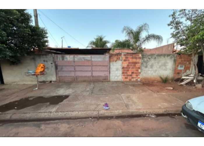 Andradina/SP – Jardim Santa Cecilia – Casa em área de 160m² Leilão Banco Inter