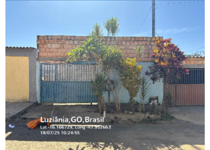 Imagem do imóvel Luziânia/GO - PARQUE ESTRELA DALVA X - Casa com 55m² Leilão Caixa Econômica