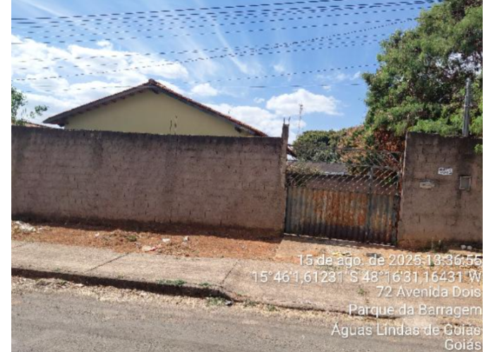 Imagem do imóvel Águas Lindas de Goiás/GO - Parque da Barragem Setor 05 - Casa com 66m² Leilão Caixa Econômica