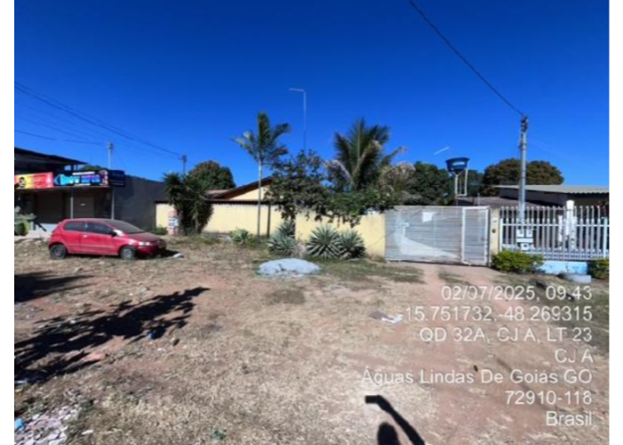 Imagem do imóvel Águas Lindas de Goiás/GO - Parque da Barragem Setor 03 - Casa com 66m² Leilão Caixa Econômica