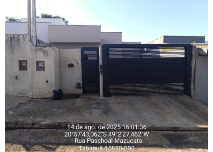 Imagem do imóvel Tabapua/SP – Conj. Hab. Job Ulian – Casa com 58m² Leilão Caixa Econômica