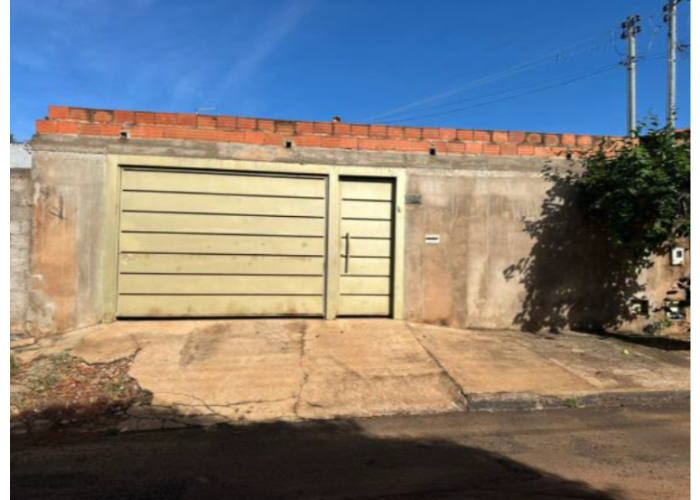 Imagem do imóvel Rio Verde/GO - Vila Santa Cruz II – Casa com 165m² Leilão Banco Inter
