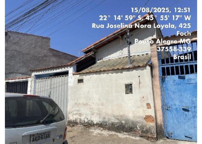 Imagem do imóvel Pouso Alegre/MG - FOCH II - Casa com 72m² Leilão Caixa Econômica