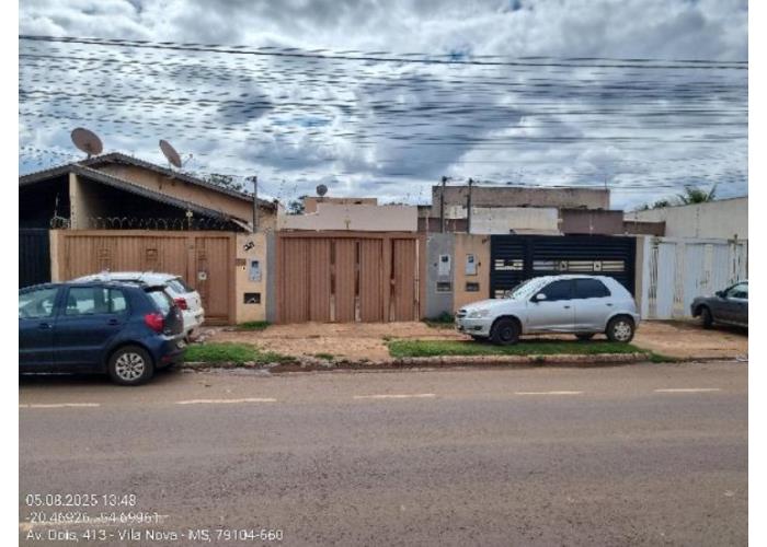 Imagem do imóvel Campo Grande/MS – VILA NOVA CAMPO GRANDE – Casa com 82m² Leilão Caixa Econômica