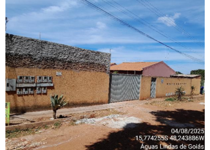 Imagem do imóvel Águas Lindas de Goiás/GO - Chácaras Quedas do Descoberto - Casa com 68m² Leilão Caixa Econômica