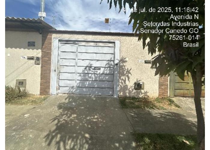 Imagem do imóvel Senador Canedo/GO - DAS INDUSTRIAS – Casa com 67m² Leilão Caixa Econômica