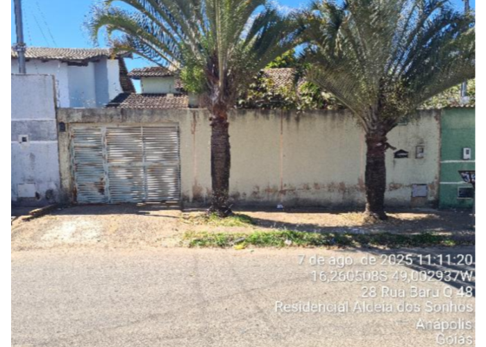 Imagem do imóvel Anápolis/GO - Residencial Aldeia dos Sonhos - Casa com 90m² Leilão Caixa Econômica