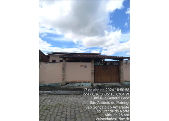 Imagem do imóvel S. Gonçalo do Amarante/RN - S. A. Potengi - Casa com 79 m² Leilão Caixa Econômica