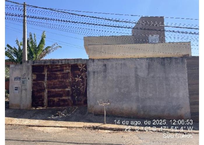 Imagem do imóvel São Carlos/SP – Cidade Aracy – Casa com 66m² Leilão Caixa Econômica