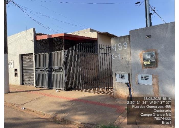Imagem do imóvel Campo Grande/ MS - CENTENARIO - Casa com 66m² Leilão Caixa Econômica