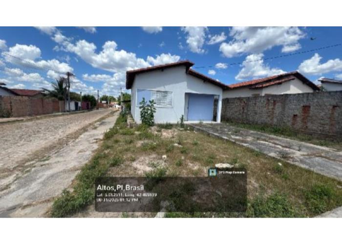 Imagem do imóvel ALTOS/PI - CENTRO - Casa com 55m² Leilão Caixa Econômica