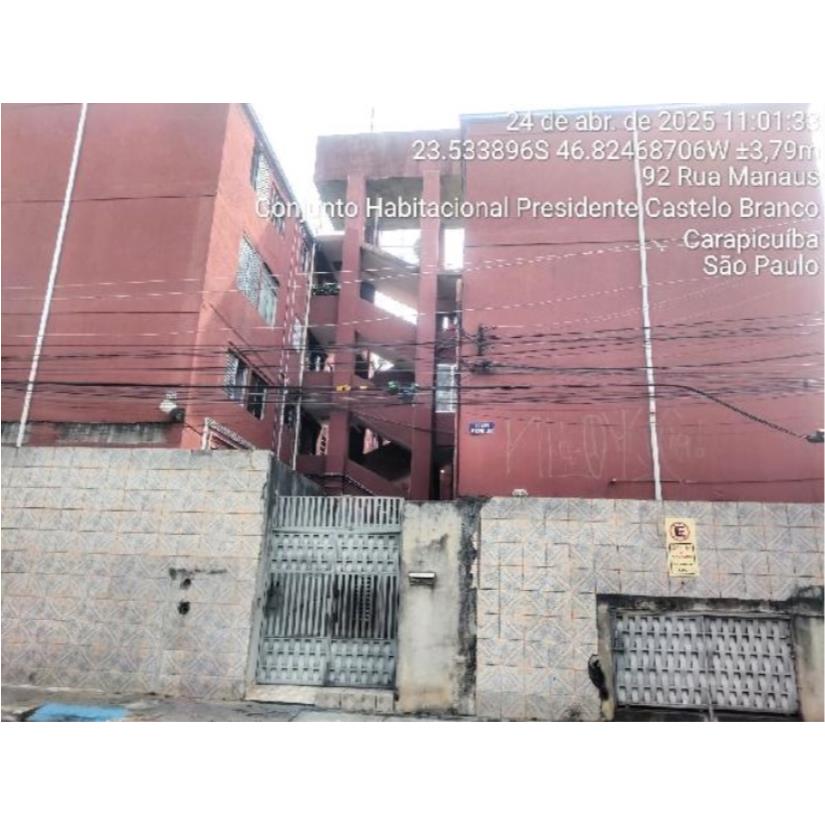 Foto de Carapicuiba/SP – Conj. Hab. Presidente Castelo – Apartamento com 43m²