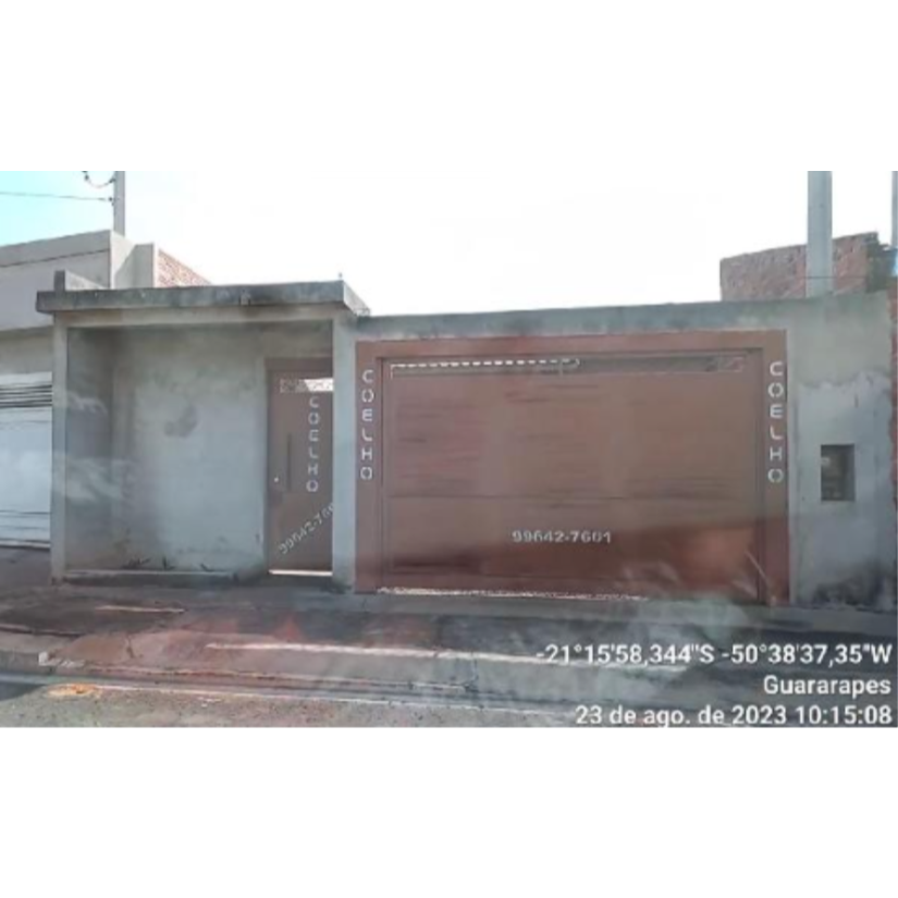 Foto de Guararapes/SP - Residencial Santo Antonio II - Casa com 50m²
