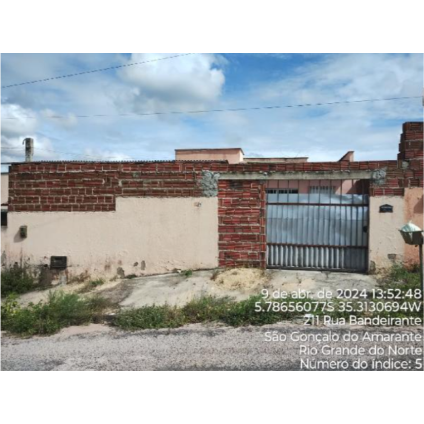 Foto de São Gonçalo do Amarante/RN - Santo Antônio do Potengi - Casa com 58m²