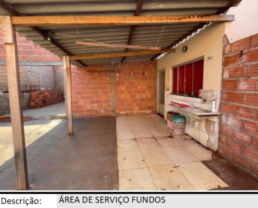 Jataí/GO - Dom Abel - Casa com 61m² Leilão Banco Inter, localizado em Jataí - GO, bairro Dom Abel