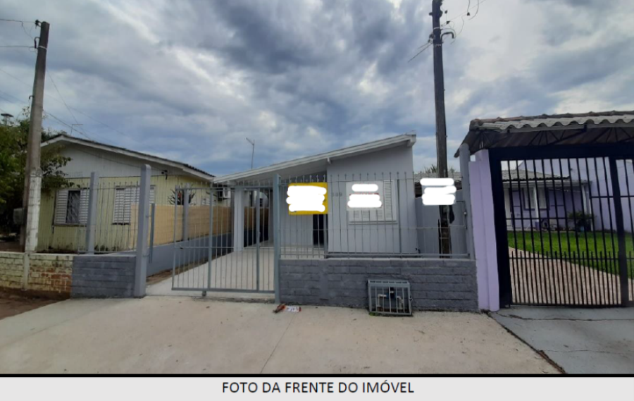 São Leopoldo/RS – Scharlau – Casa com 61m² Leilão Banco Inter, localizado em São Leopoldo - RS