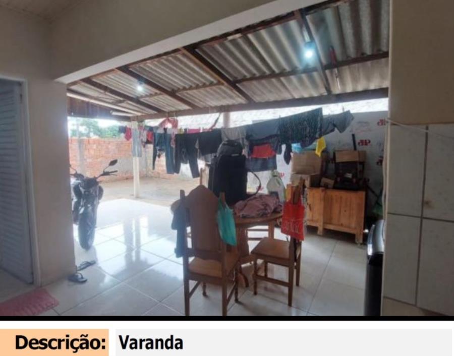 Primavera do Leste/MT - São Cristóvão - Casa com 82m² Leilão Banco Inter, localizado em Primavera Do Leste - MT, bairro São Cristóvão