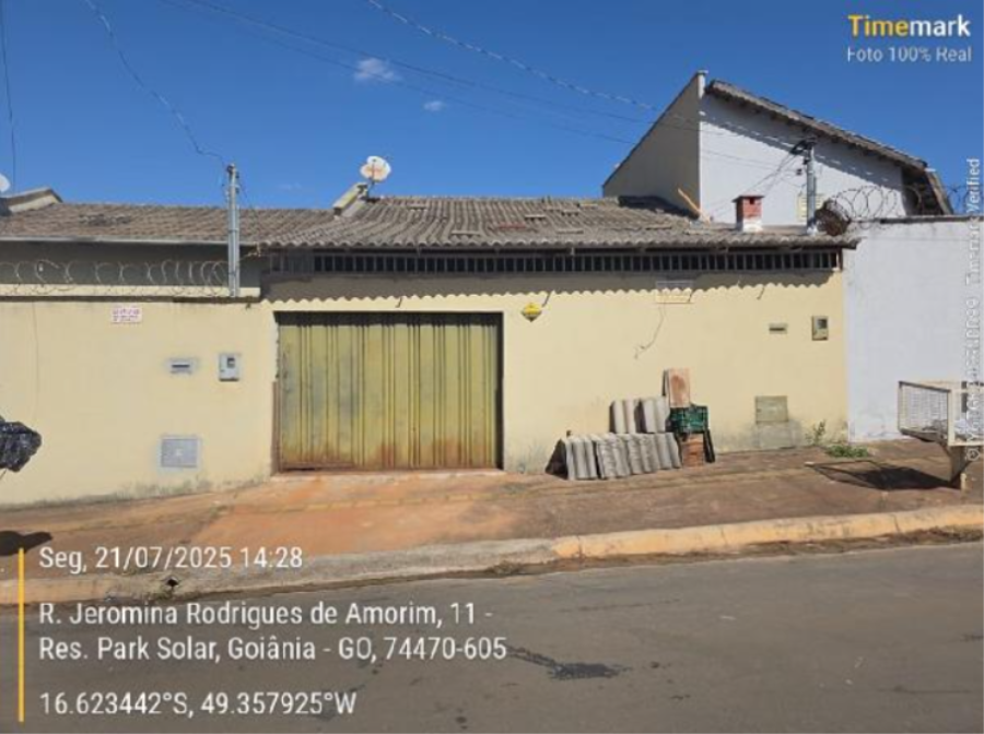 Imagem do imóvel Goiânia/GO - Residencial Park Solar - Casa com 90m² Leilão Caixa Econômica