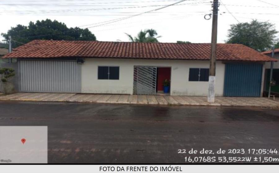Tesouro/MT - Marginal do Cassununga - Casa com 191m² Leilão Banco Inter, localizado em Tesouro - MT, bairro Marginal do Cassununga