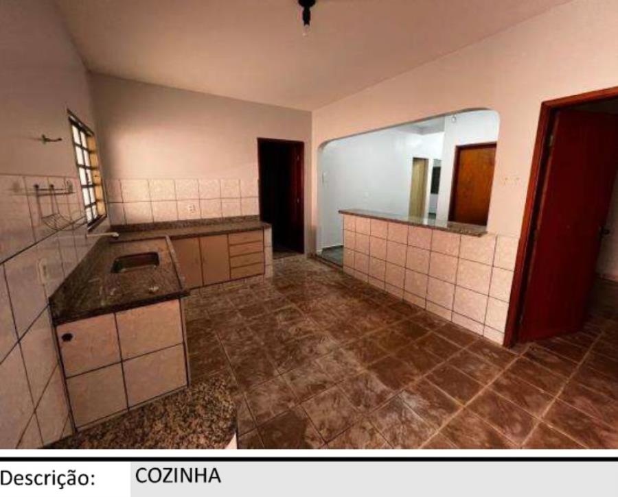 Rio Verde/GO - Setor Residencial Dona Gercina - Casa com 148m² Leilão Banco Inter, localizado em Rio Verde - GO, bairro Setor Residencial Dona Gercina