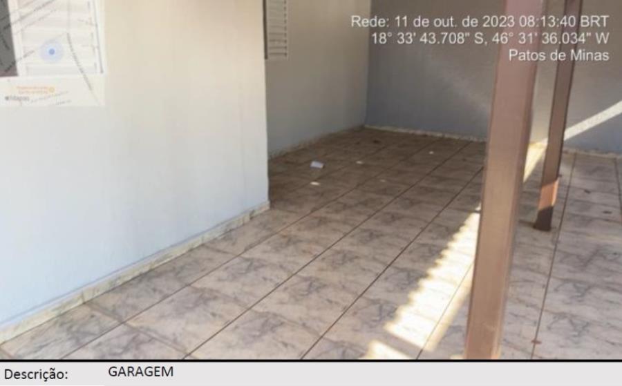 Patos de Minas/MG - Alvorada - Casa com 59m² Leilão Banco Inter, localizado em Patos De Minas - MG, bairro Alvorada