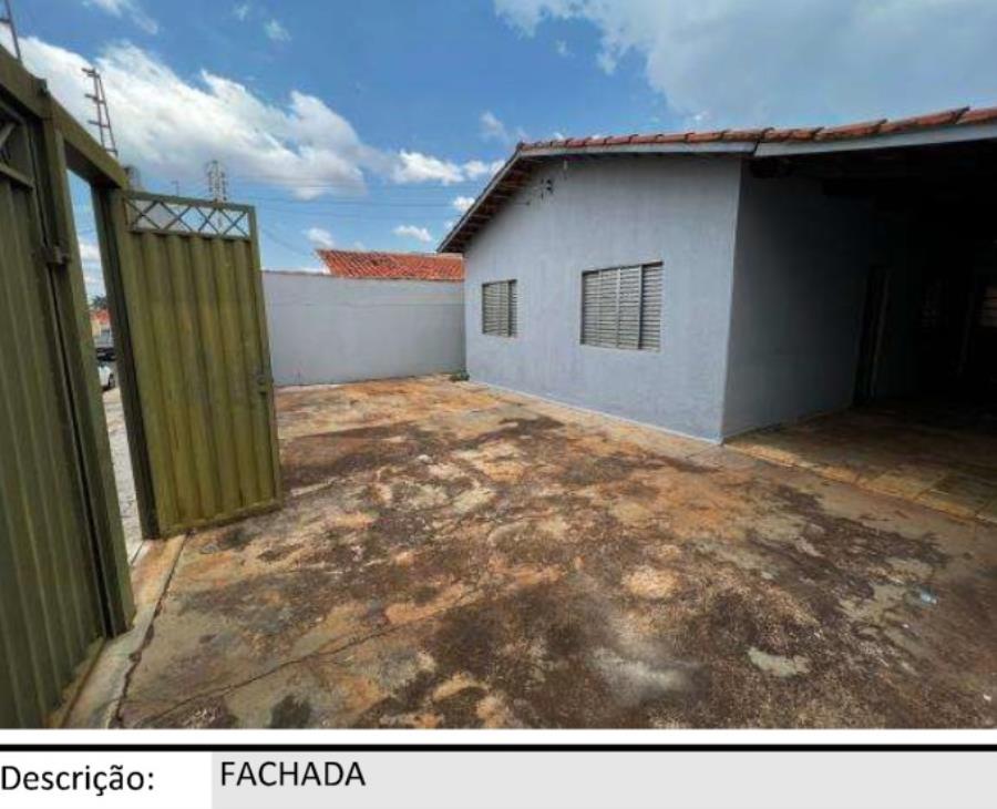Rio Verde/GO - Setor Residencial Dona Gercina - Casa com 148m² Leilão Banco Inter, localizado em Rio Verde - GO, bairro Setor Residencial Dona Gercina