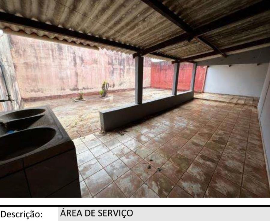 Rio Verde/GO - Setor Residencial Dona Gercina - Casa com 148m² Leilão Banco Inter, localizado em Rio Verde - GO, bairro Setor Residencial Dona Gercina