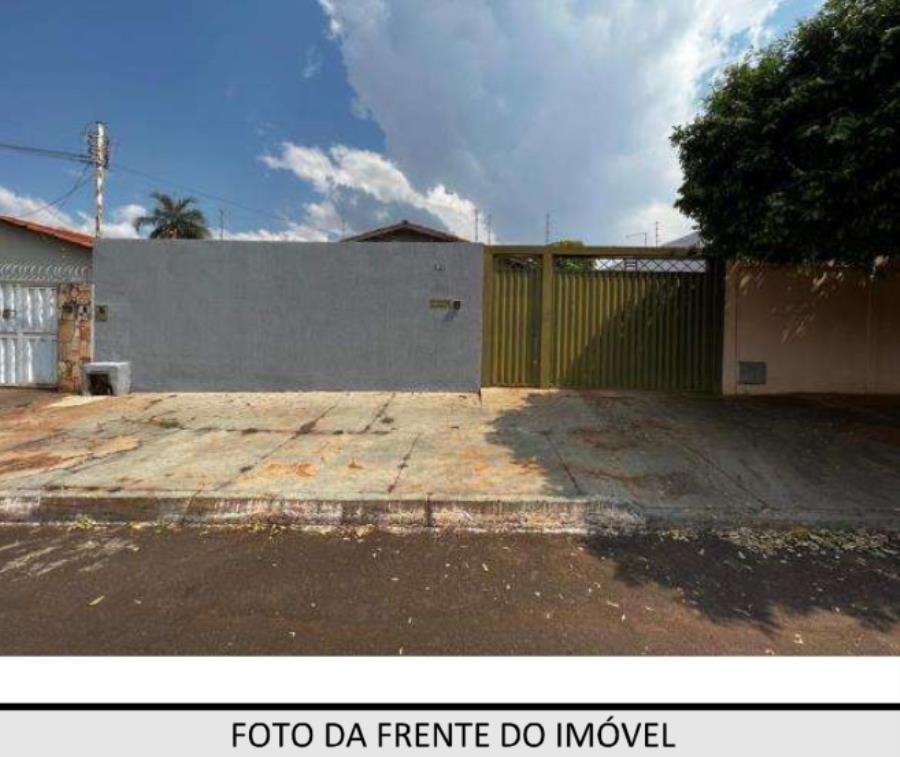 Rio Verde/GO - Setor Residencial Dona Gercina - Casa com 148m² Leilão Banco Inter, localizado em Rio Verde - GO, bairro Setor Residencial Dona Gercina