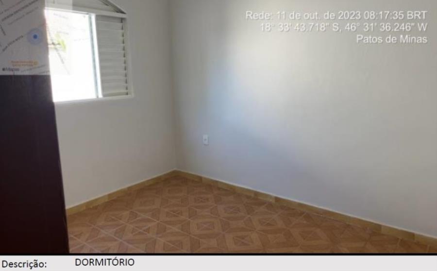 Patos de Minas/MG - Alvorada - Casa com 59m² Leilão Banco Inter, localizado em Patos De Minas - MG, bairro Alvorada
