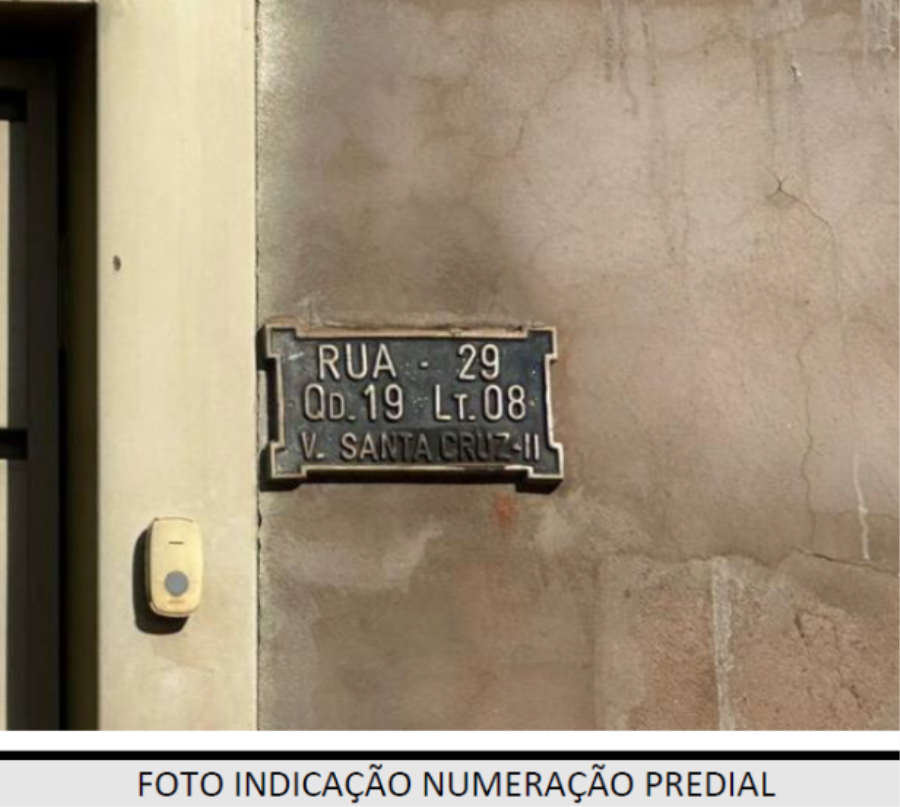 Rio Verde/GO - Vila Santa Cruz II – Casa com 165m² Leilão Banco Inter, localizado em Rio Verde - GO
