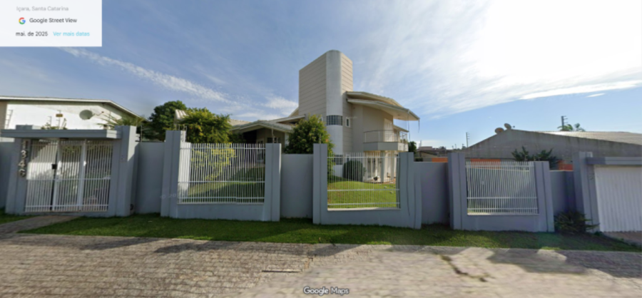 Içara/SC - 1º de Maio - Casa com 394m² Leilão Banco Inter, localizado em Içara - SC