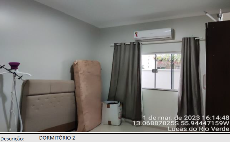 Lucas do Rio Verde/MT - Parque das Emas III - Casa com 135m² Leilão Banco Inter, localizado em Lucas Do Rio Verde - MT