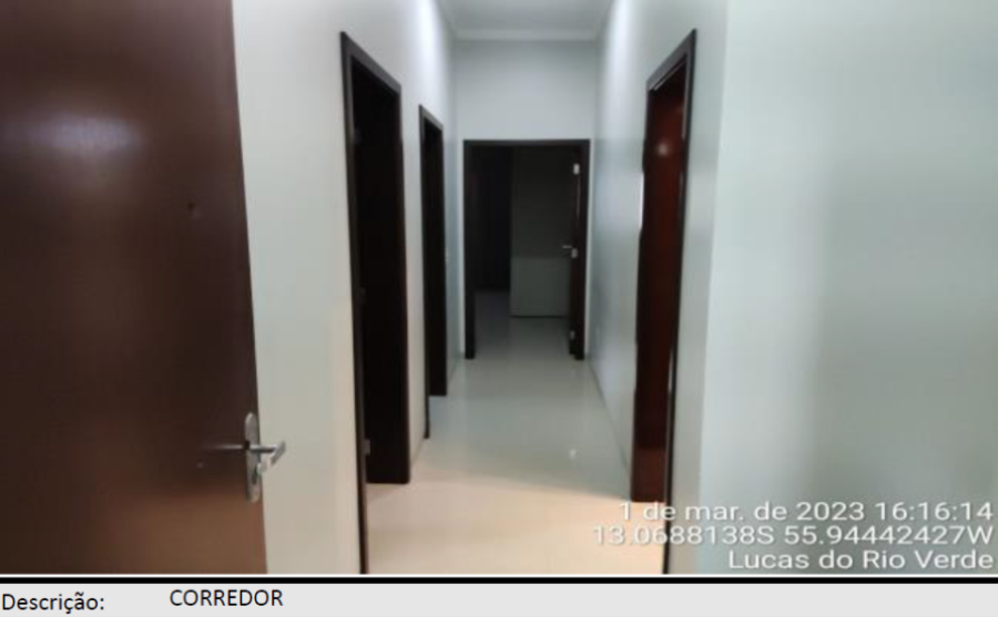 Lucas do Rio Verde/MT - Parque das Emas III - Casa com 135m² Leilão Banco Inter, localizado em Lucas Do Rio Verde - MT