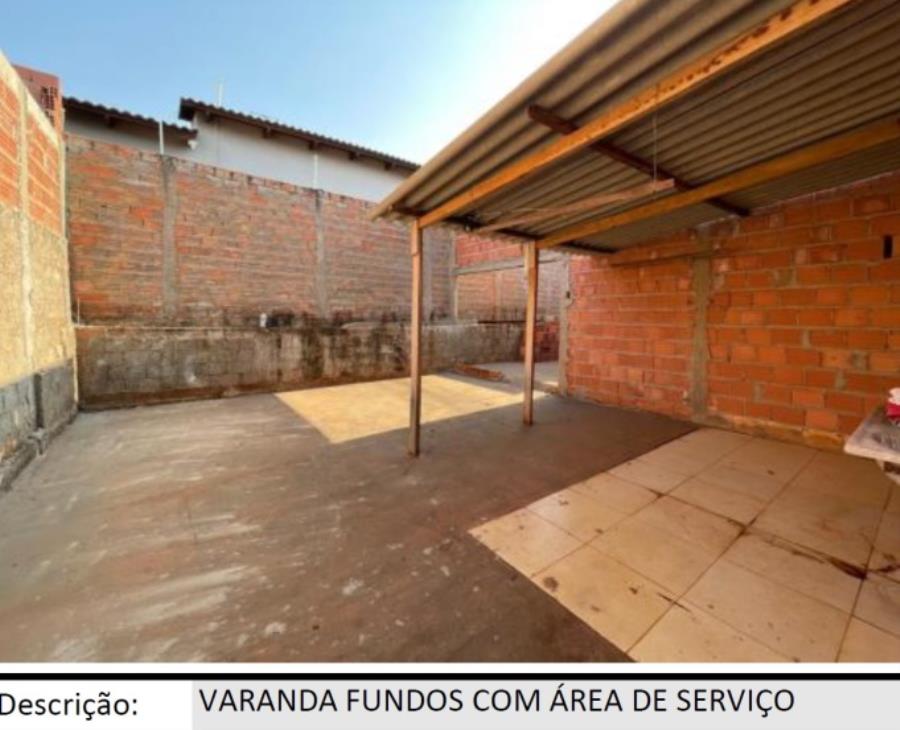 Jataí/GO - Dom Abel - Casa com 61m² Leilão Banco Inter, localizado em Jataí - GO, bairro Dom Abel