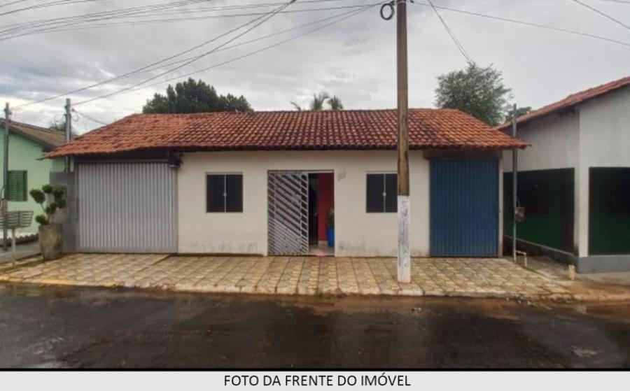 Tesouro/MT - Marginal do Cassununga - Casa com 191m² Leilão Banco Inter, localizado em Tesouro - MT, bairro Marginal do Cassununga
