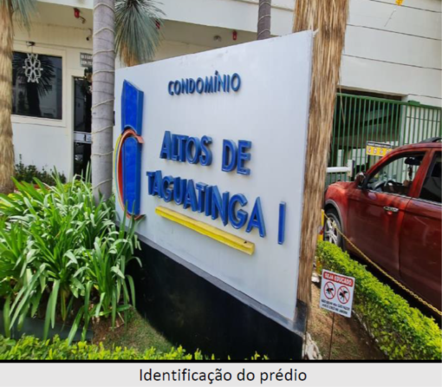Brasília/DF - Taguatinga - Apartamento com com 54m² Leilão Banco Inter, localizado em Brasília - DF