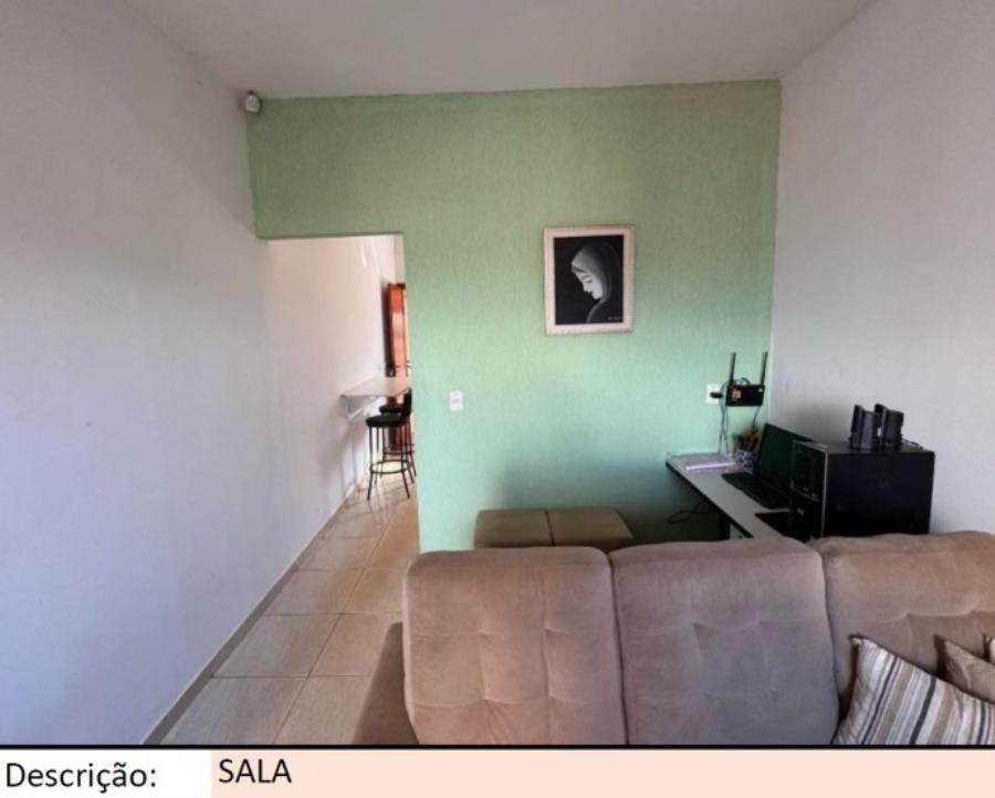 Trindade/GO – Jardim Imperial – Casa com 90m² Leilão Banco Inter, localizado em Trindade - GO, bairro Jardim Imperial