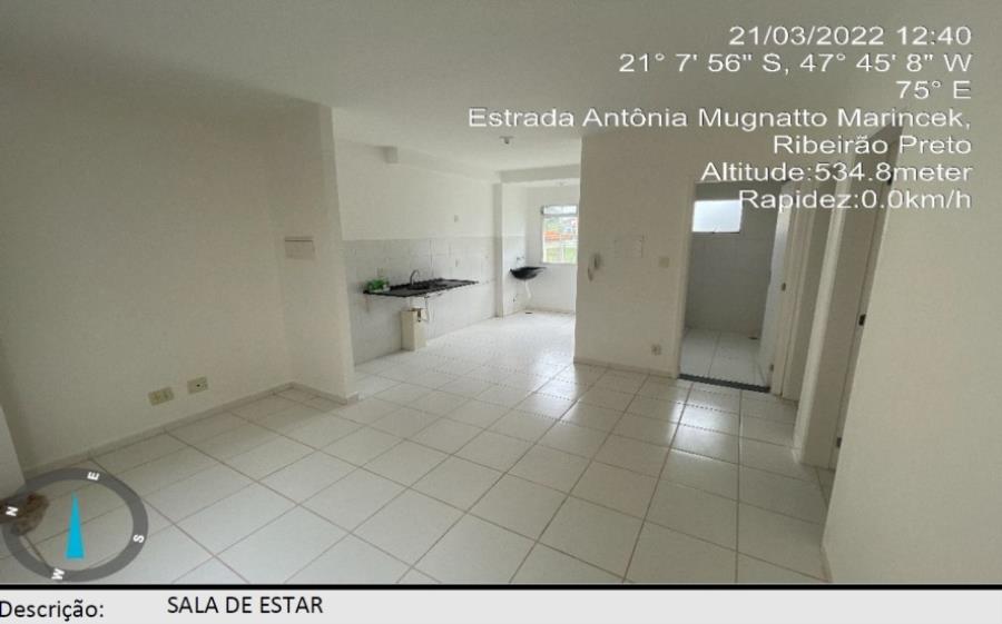 Ribeirão Preto/SP - Jardim Florestan Fernandes - Apartamento com 42m² Leilão Banco Inter, localizado em Ribeirão Preto - SP, bairro Jardim Florestan Fernandes