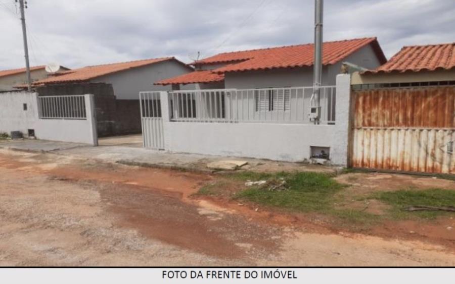 Águas Lindas de Goiás - Jardim América IV - Casa com 59m² Leilão Banco Inter, localizado em Águas Lindas De Goiás - GO, bairro Jardim América IV