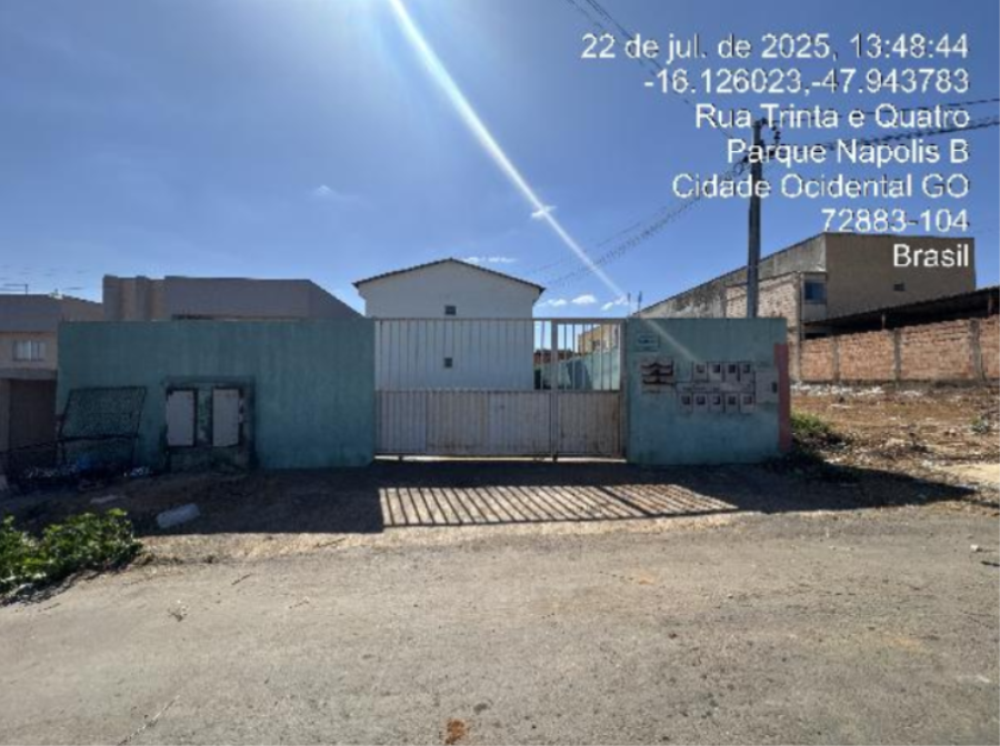 Imagem do imóvel Cidade Ocidental/GO - Parque Nápolis B - Apartamento com 50m² Leilão Caixa Econômica