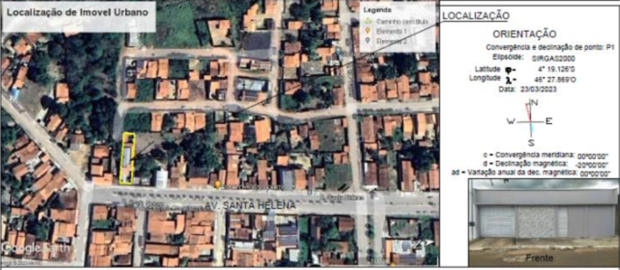 Buriticupu/MA - Casa com 420 m² Leilão Banco Inter, localizado em Buriticupu - MA, bairro Centro