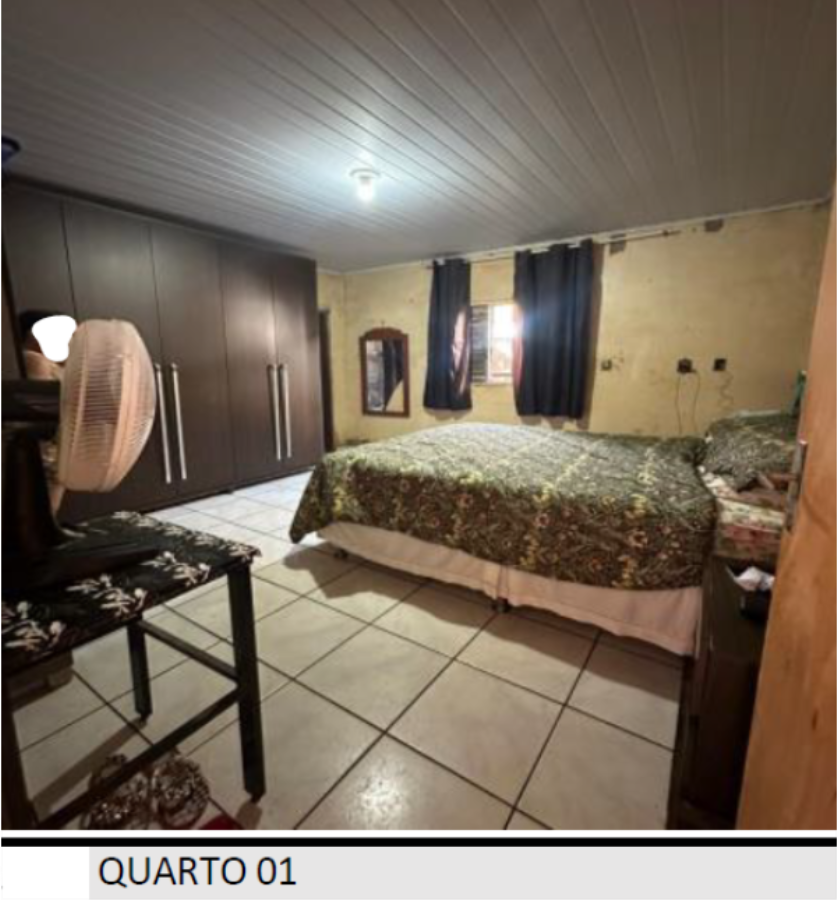Rio Verde/GO - Vila Santa Cruz II – Casa com 165m² Leilão Banco Inter, localizado em Rio Verde - GO