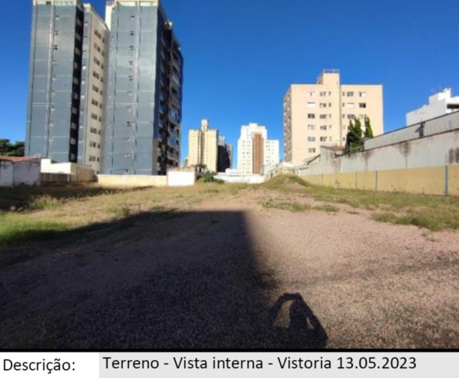 Campinas/SP - Vila Itapura - Terreno Leilão Banco Inter, localizado em Campinas - SP, bairro Vila Itapura