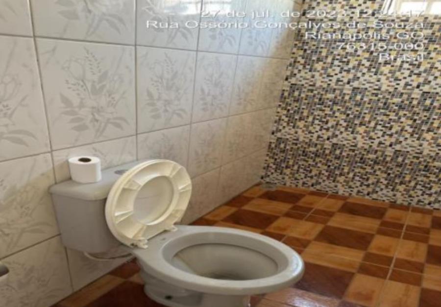 Rianápolis/GO - Setor Arlindo Silva - Casa com 294m² Leilão Banco Inter, localizado em Rianápolis - GO, bairro Setor Arlindo Silva